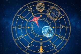 Asztrológiai kör és egzakt fényszögek