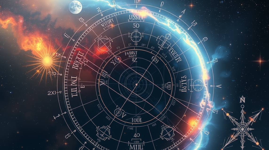 Ekvatoriális koordinátarendszer és asztrológiai térkép