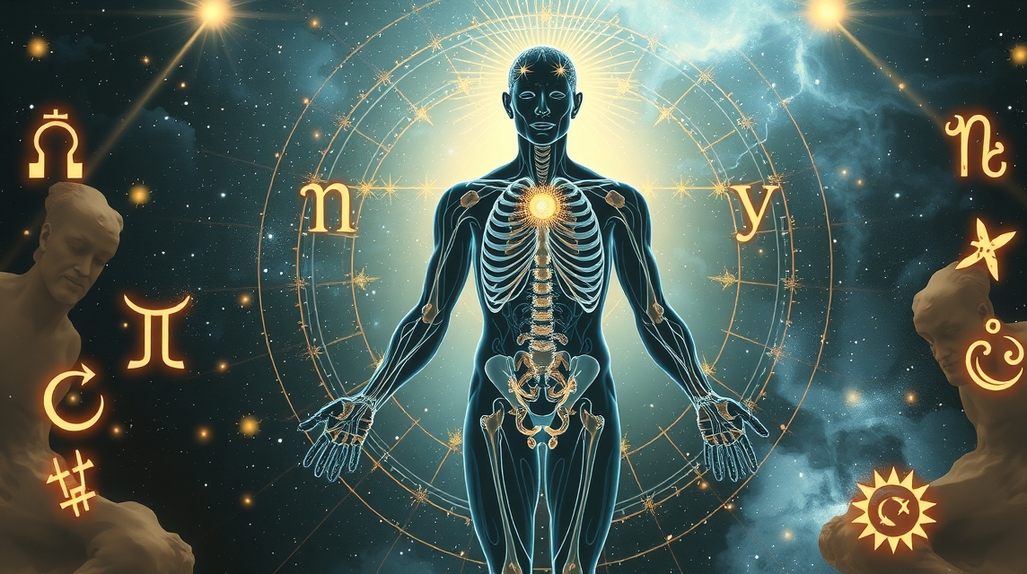 Az asztrológiában az emberi test testrészei és bolygók kapcsolata