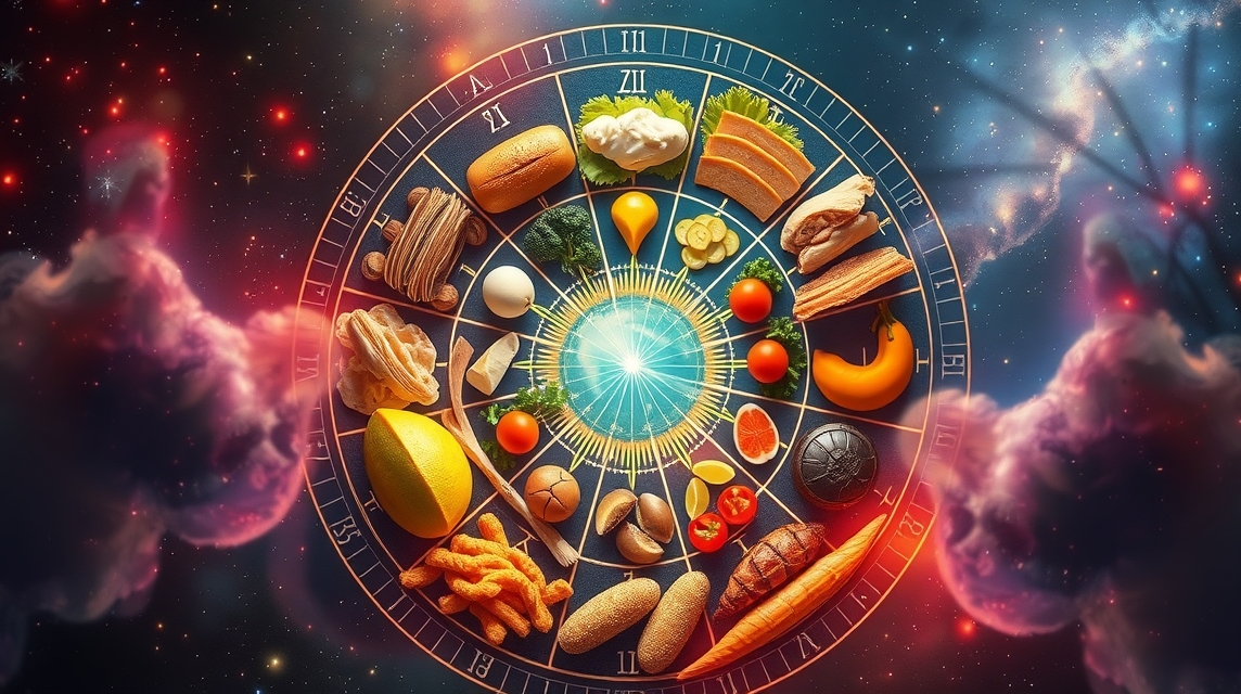 Az asztrológiában használt ételek és ízek csillagjegyek szerint.