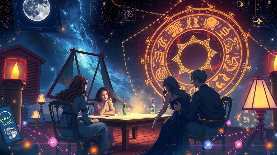 Felnőttek asztrológiája: érzelmi játékok és kapcsolatok.