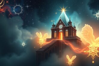 Asztrológiai kép a 12. ház jelentéséről, rejtett titkokkal és álmokkal.