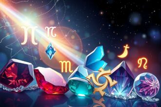 Ékkövek és drágakövek asztrológiai szimbólumokkal