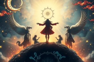 Asztrológiai életszakaszok: kezdet, fejlődés, érettség és bölcsesség.