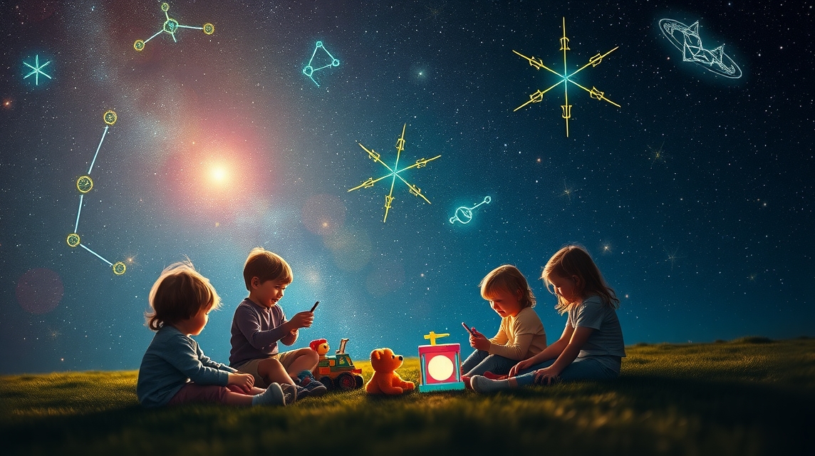 A gyermekjátékok az asztrológia tükrében: játékstílusok, szerepjátékok és kreativitás segítenek feltárni a gyermek belső világát, fejlődési igényeit és a születési jegyek befolyását.