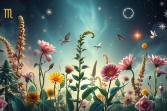 Bársonyos virágok és csillagok az asztrológiában