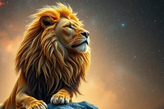 Holdcsomópont az Oroszlánban — az önkifejezés, a kreativitás és a magabiztos szerepvállalás a lelki fejlődés kulcsterülete.