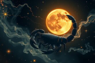 Holdcsomópont a Skorpióban - érzelmi átalakulás és megértés