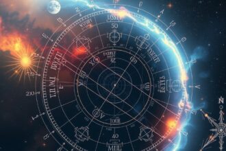 Ekvatoriális koordinátarendszer és asztrológiai térkép