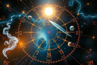 Asztrológiai kör, bolygók és csillagok a univerzumban