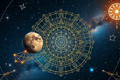 Asztrológiai diagram és égi jelenségek ábrázolása