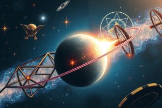 Digitális ábrázolás a támadott bolygóról az asztrológiában