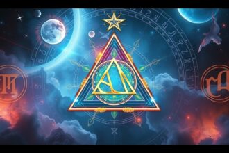 Asztrológiai trigonok és elemi trigónok szimbolikája