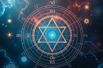 Asztrológiai diagram a Vertex karmapontjairól