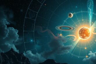 Asztrológiai képlet a zenitről és égitestekről