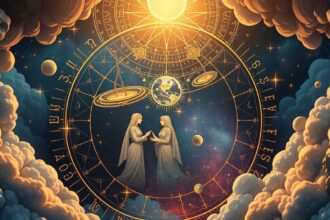 Asztrológiai ábra a 7. ház jelentéséről a párkapcsolatokban.