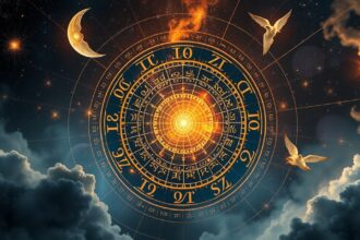 Asztrológiai diagram a 8. ház jelentésével kapcsolatban.