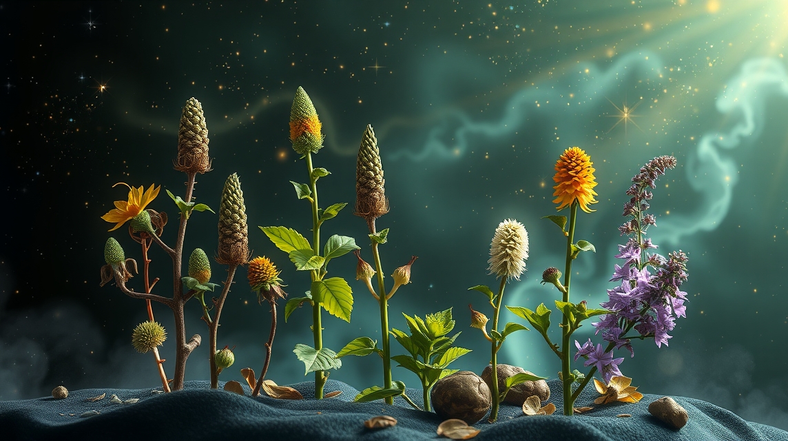 Asztrológiai gyógynövények a csillagok fényében