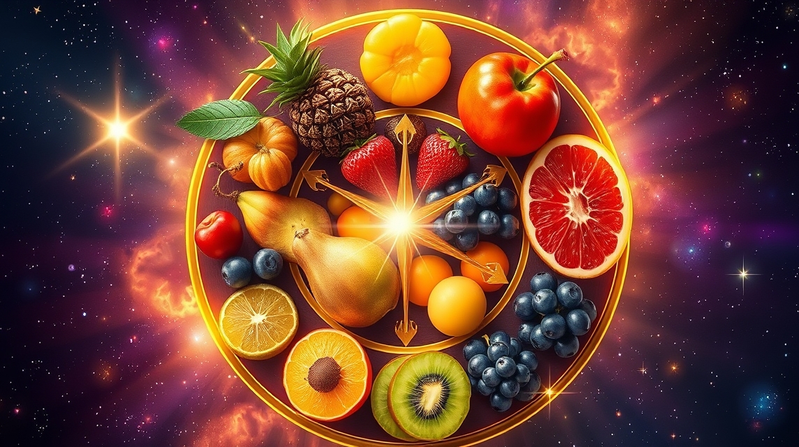 Asztrológiai gyümölcsök és szimbolika