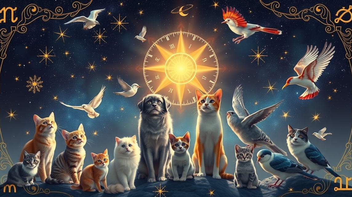 Háziállatok és csillagjegyek összekapcsolása az asztrológiában