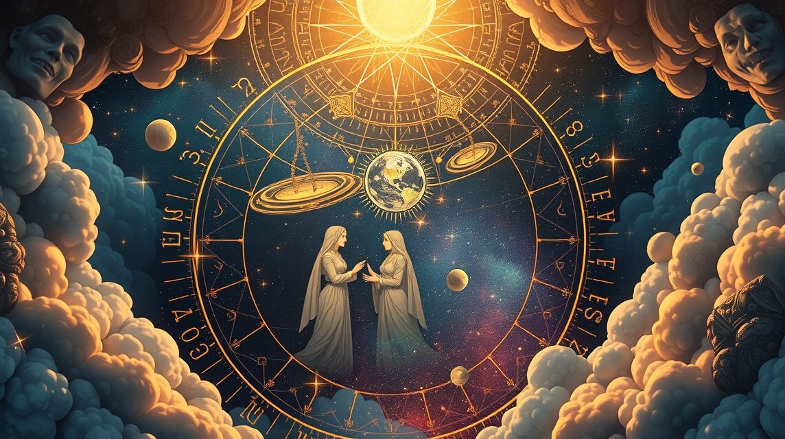 Asztrológiai ábra a 7. ház jelentéséről a párkapcsolatokban.