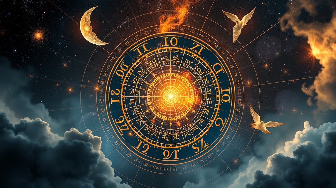 Asztrológiai diagram a 8. ház jelentésével kapcsolatban.