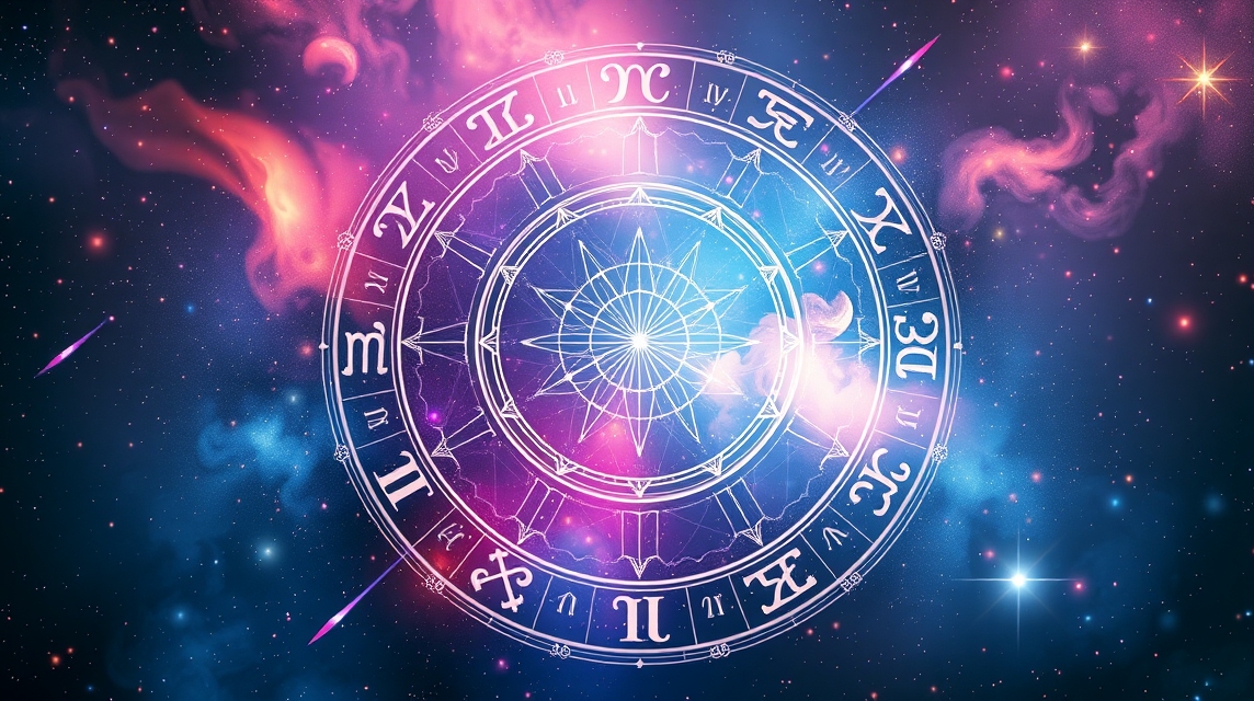 Asztrológiai kör és bolygók az univerzumban