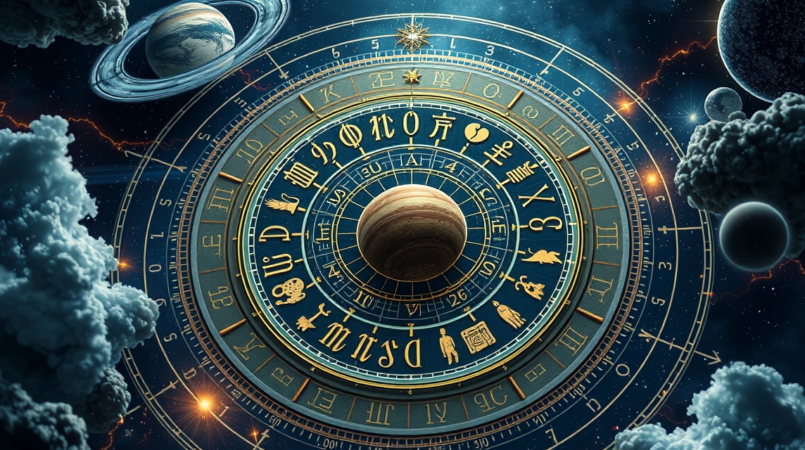 Radix horoszkóp és bolygóállások az asztrológiában.