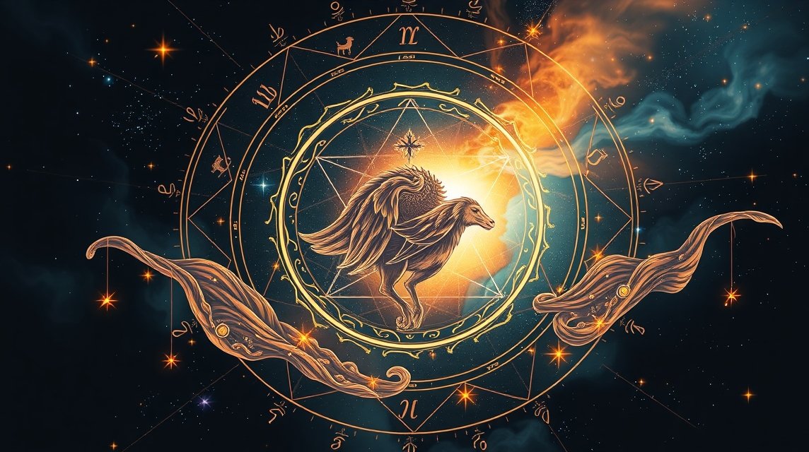 Asztrológiai ábrázolás a sötét oldal csillagjegyeiről