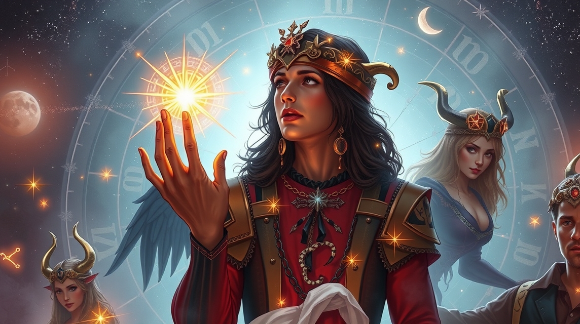 Asztrológiai karakterek a horoszkóp fényében