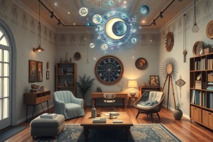 Minimalista lakberendezés pszichológiai elemekkel és harmóniával.