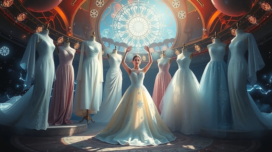 Különböző stílusú menyasszonyi ruhák csillagjegyek szerint