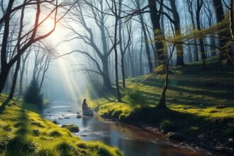 Nyugodt táj a Halak havában, ahol a lélek megtisztul