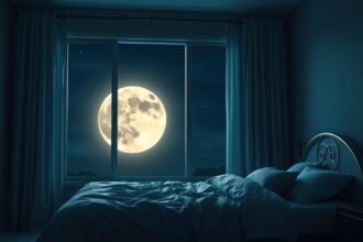 Április közepén a holdfázisok, megváltozott fényviszonyok és a hormonális ritmusok felborulása gyakran rontja az alvást. Elalvás és mélyalvás nehezebb lehet — néhány egyszerű praktikával azonban visszaállítható a nyugodt pihenés.