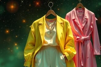 Fedezd fel tavaszi gardróbod szerencseszíneit: sárga az önbizalomért, zöld a bőségért, kék a nyugalomért. Gyakorlati tippek ruhák és kiegészítők választásához, hogy magabiztosan vonzd a sikert.