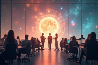 Április 2026 karrierhoroszkóp: lendületes hónap előrelépési lehetőségekkel, váratlan ajánlatokkal és fontos döntésekkel. Tippek a sikerhez, hogyan kezeljük a változást és maximalizáljuk a lehetőségeket.